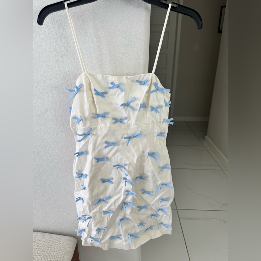Anthropologie Cream Dress